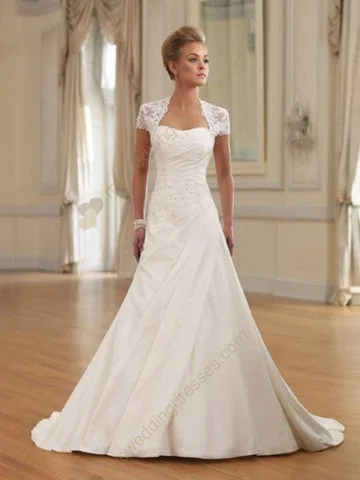 YEAR-End Sale Other White A line sweetheart beading embroidery lace