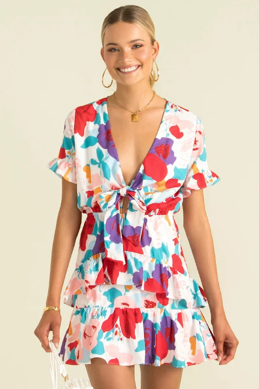 Price Reduction Keeley Dress / White