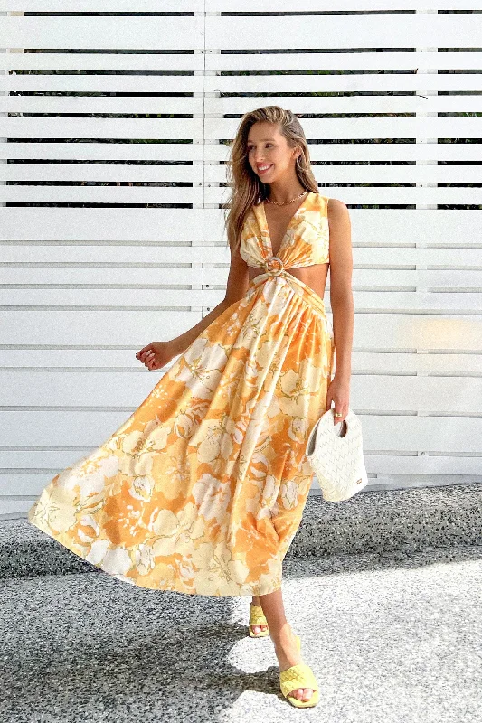 Best Bargains Imogen Dress / Yellow