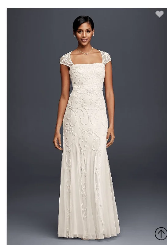 Deep Discounts David's Bridal 061912590MIVORY