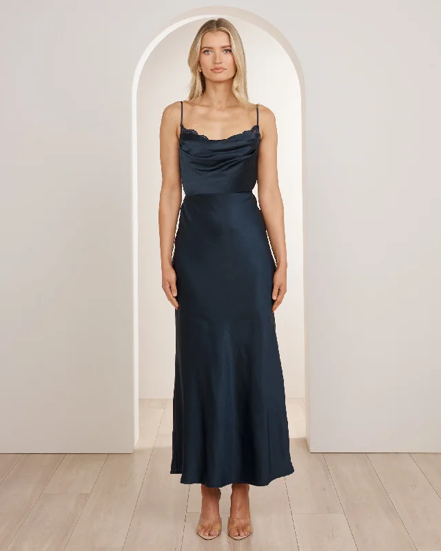 Deal of the Day Mary Cowl Neck Dress