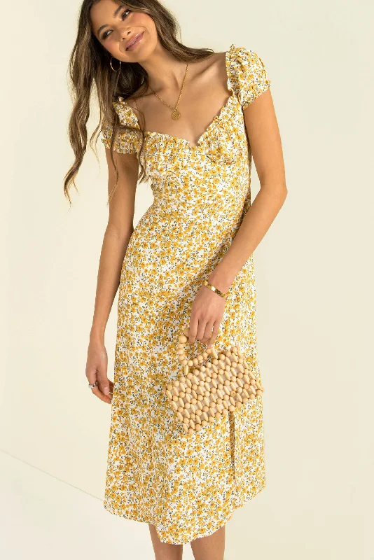 Special Savings Miranda Dress / Yellow