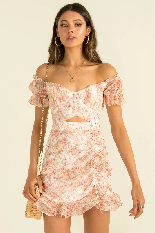 Deal of the Day Marcelle Dress / Blush