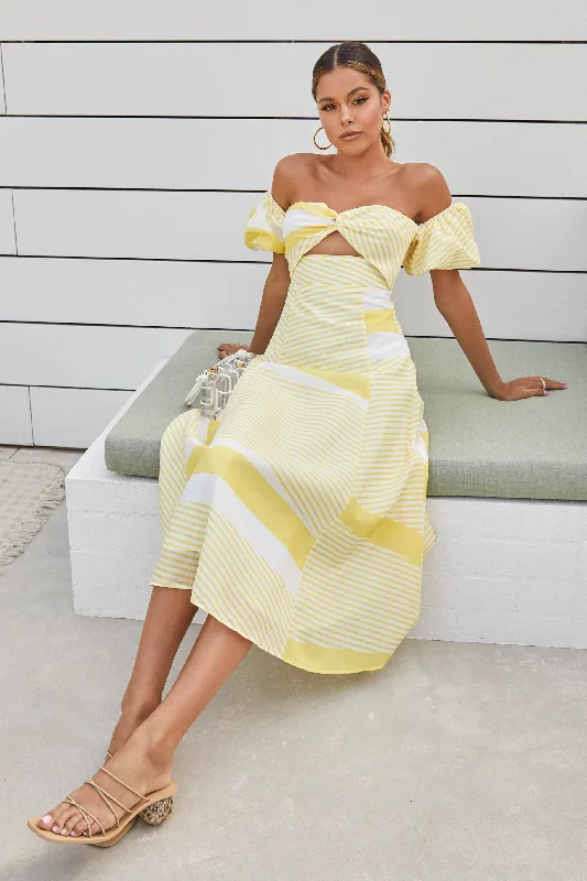 Big Discounts Henri Dress / Yellow