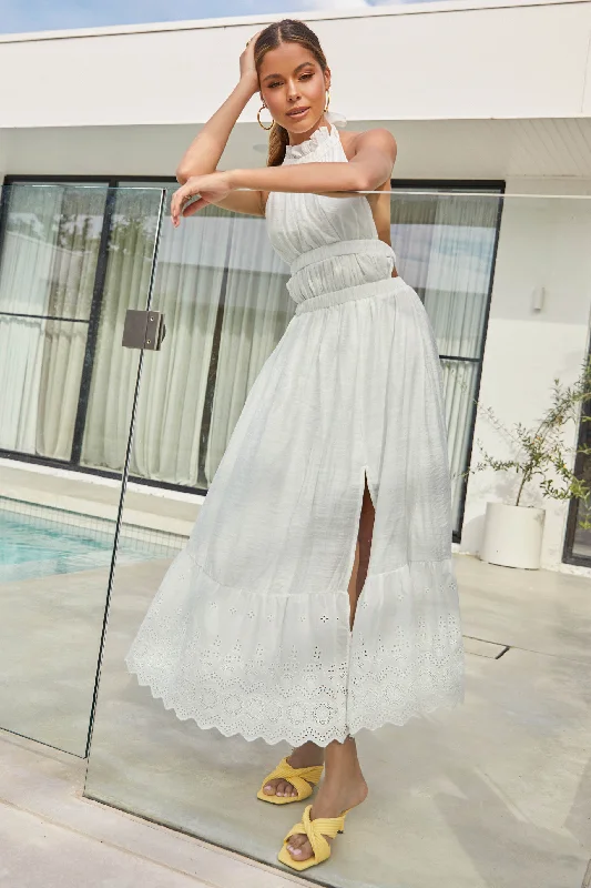 One-DAY Sale Charlisa Dress / White
