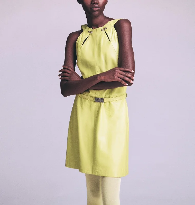 Price Reduction Versace leather dress