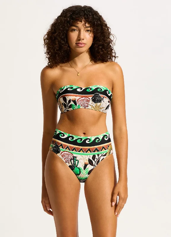 Special Savings Atlantis Bustier Bandeau Bikini Top - Ecru