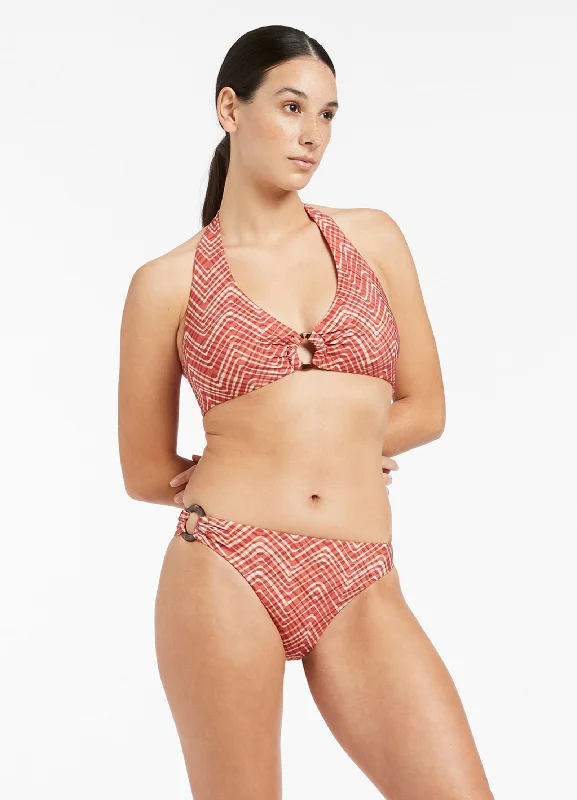 Today's Special Bonita High Leg Bikini Bottom - Maple