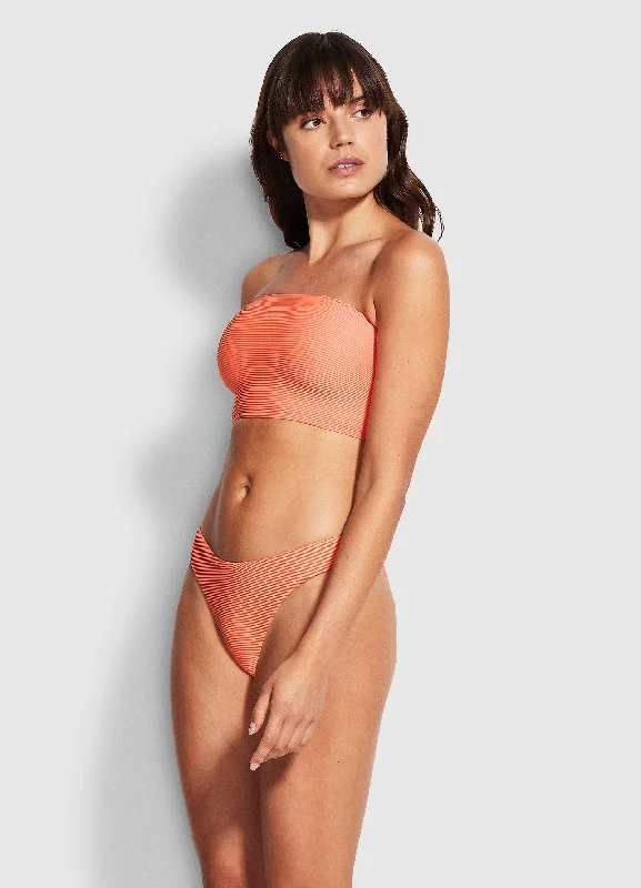 Best Seller Essentials High Cut Pant - Papaya Punch