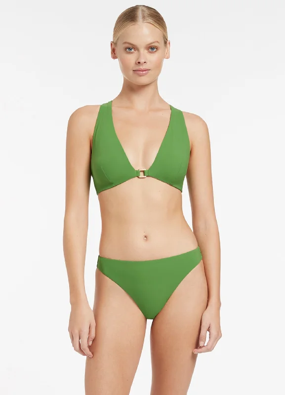 Limited Availability Jetset High Legline Pant - Palm