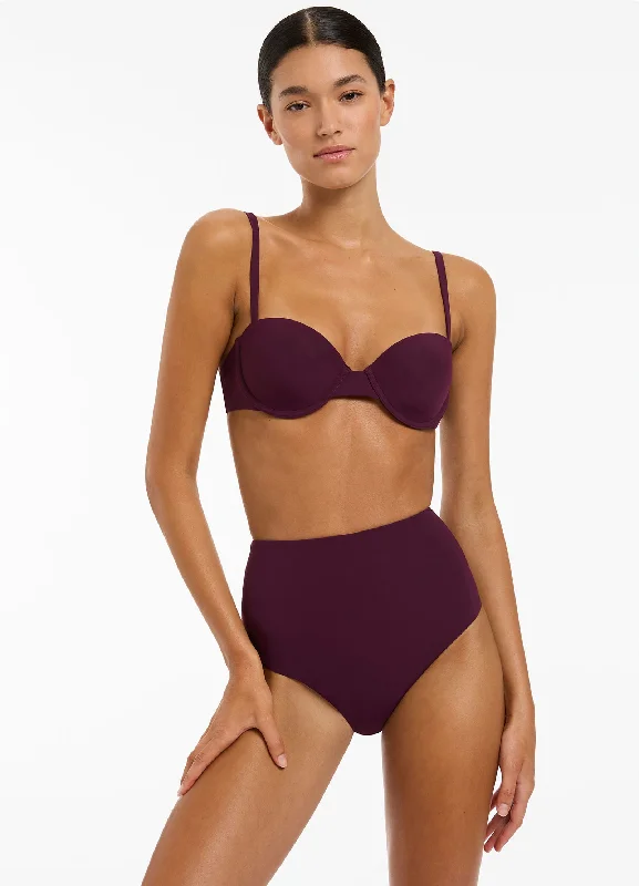 Price Drop Alert Jetset High Waisted Bikini Bottom - Port