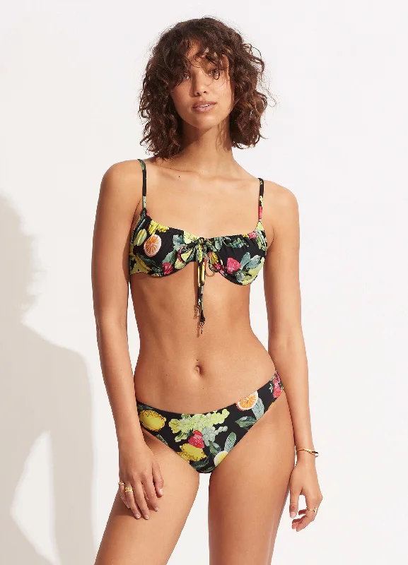 Overstock Lemoncello Hipster Pant - Black