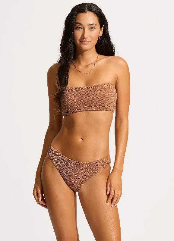 Don't Wait Sea Dive Hipster Pant - Bronze