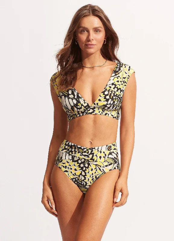 Special Offer Take Flight High Waisted Pant - Wild Lime