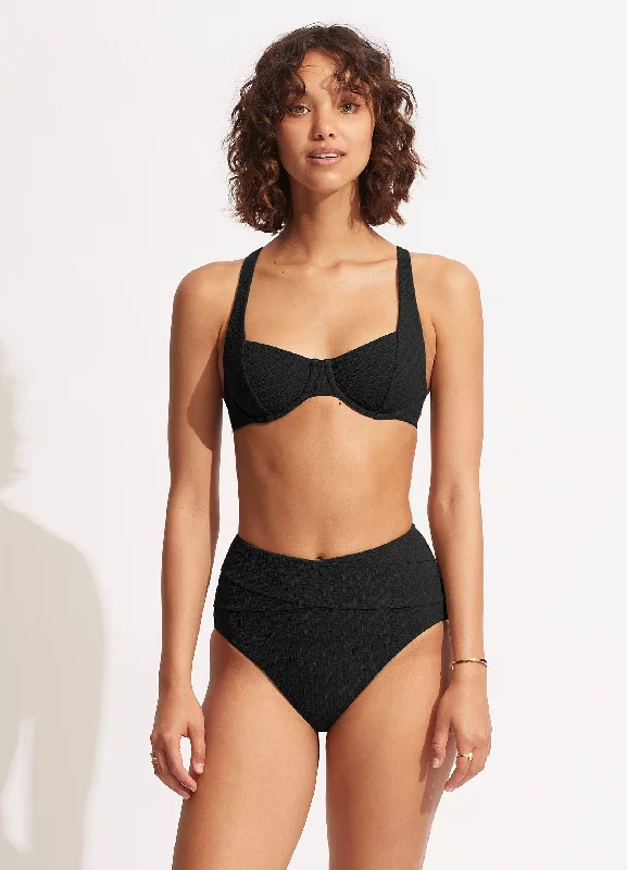 Early Bird Discount Willow High Waist Pant - Black